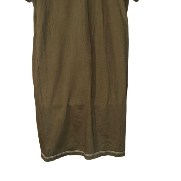 Lazy One Foxy Night Shirt Gown Womens L XL Pajamas Fox Green Knit PJs Zion - Picture 8 of 10